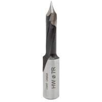 Through-Hole Carbide Tipped Drill, 7 mm Diameter Les Fournitures Industrielles Méga