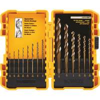 Pilot Point&reg; Drill Bit Set, 14 Pieces, High Speed Steel Les Fournitures Industrielles Méga