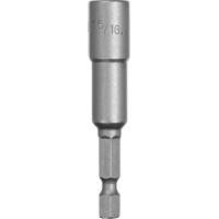 Nut Driver, 5/16" Tip, 1/4" Drive, 2-9/16" L, Magnetic Les Fournitures Industrielles Méga