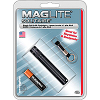 Solitaire&reg; Flashlights, Incandescent, 2 Lumens, AAA Batteries Les Fournitures Industrielles Méga
