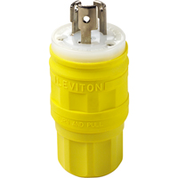Dispositif verrouillable de qualit&eacute; industrielle, Plastique, 15 A, 125 V, L5-15P Les Fournitures Industrielles Méga