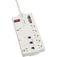 Protect-It Surge Suppressors, 8 Outlets, 2160, 1800 W, 8' Cord Les Fournitures Industrielles Méga