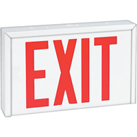 Enseignes sortie Stella - Exit, DEL, 12" lo x 12" la, Anglais Les Fournitures Industrielles Méga