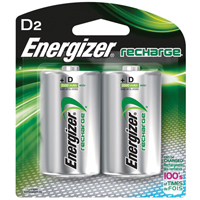 Piles rechargeables NiMH, D, 1,2 V Les Fournitures Industrielles Méga