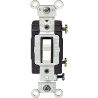 Commercial Grade Single Pole Toggle Switch Les Fournitures Industrielles Méga