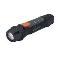 Lampe de poche pour petits travaux Hard Case, DEL, 300 lumens, Piles AA Les Fournitures Industrielles Méga