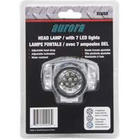 Headlamp, LED, 28 Lumens, 20 Hrs. Run Time, AAA Batteries Les Fournitures Industrielles Méga