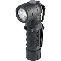 Lampe de poche &agrave; angle droit PolyTac 90 X, DEL, Piles CR123A, Polym&egrave;re Les Fournitures Industrielles Méga