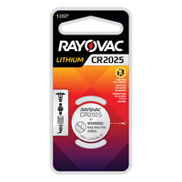 CR2025 Lithium Coin Cell Battery, 3 V Les Fournitures Industrielles Méga