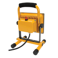 Portable Work Light, LED, 20 W, 2500 Lumens, Aluminum Housing Les Fournitures Industrielles Méga