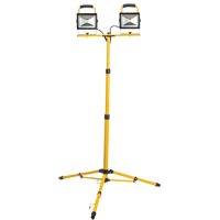 Twin-Head Work Light, LED, 40 W, 4800 Lumens, Aluminum Housing Les Fournitures Industrielles Méga