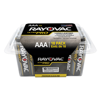 Ultra PRO Industrial Batteries, AAA, 1.5 V Les Fournitures Industrielles Méga