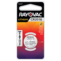 CR2016 Lithium Coin Cell Battery, 3 V Les Fournitures Industrielles Méga