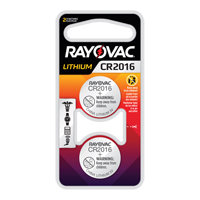 CR2016 Lithium Coin Cell Batteries, 3 V Les Fournitures Industrielles Méga