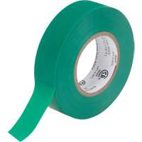 Ruban isolant, 19 mm (3/4") x 18 m (60'), Vert, 7 mils Les Fournitures Industrielles Méga