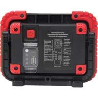 Portable Work Light, LED, 10 W, 1000 Lumens, Plastic Housing Les Fournitures Industrielles Méga