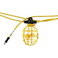 Heavy-Duty Moulded Stringlights, 5 Lights, 600" L, Plastic Housing Les Fournitures Industrielles Méga