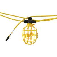Heavy-Duty Moulded Stringlights, 10 Lights, 1200" L, Plastic Housing Les Fournitures Industrielles Méga