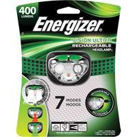 Vision Ultra Headlight, LED, 400 Lumens, 4 Hrs. Run Time, Rechargeable Batteries Les Fournitures Industrielles Méga