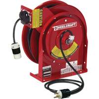 Power Cord Reel, 45', SJEOOW, 12 Gauge, 20 A Les Fournitures Industrielles Méga