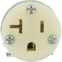 Hospital Grade Extension Plug Connector, 5-20R, Nylon Les Fournitures Industrielles Méga