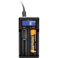 ARE-D2 Dual-Channel Smart Battery Charger Les Fournitures Industrielles Méga