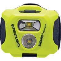 Enduro&reg; Pro HAZ-LO&reg; Intrinsically Safe Headlamp, LED, 235 Lumens, 5 Hrs. Run Time, AAA Batteries Les Fournitures Industrielles Méga