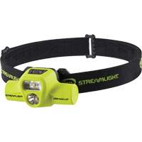USB HAZ-LO&reg; Intrinsically Safe Headlamp, LED, 250 Lumens, 7 Hrs. Run Time, Rechargeable Batteries Les Fournitures Industrielles Méga