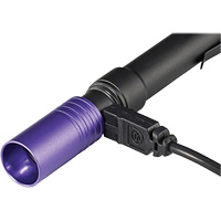 Lampe stylo UV avec port de recharge micro USB Stylus Pro, DEL, Corps en Aluminium, piles Rechargeable, Compris Les Fournitures Industrielles Méga