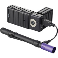 Lampe stylo UV avec port de recharge micro USB Stylus Pro, DEL, Corps en Aluminium, piles Rechargeable, Compris Les Fournitures Industrielles Méga