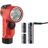Lame de poche &agrave; alimentation multiple &agrave; angle droit pour casque Vantage 180 X, DEL, Piles Rechargeable/CR123A, Polym&egrave;re de nylon Les Fournitures Industrielles Méga