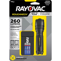Tactical Spot-to-Flood Flashlight, LED, 320 Lumens, AAA Batteries Les Fournitures Industrielles Méga