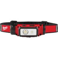 REDLITHIUM USB Hardhat Headlamp, LED, 600 Lumens, 5 Hrs. Run Time, Rechargeable Batteries Les Fournitures Industrielles Méga
