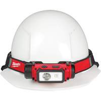 REDLITHIUM USB Hardhat Headlamp, LED, 600 Lumens, 5 Hrs. Run Time, Rechargeable Batteries Les Fournitures Industrielles Méga