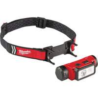REDLITHIUM USB Hardhat Headlamp, LED, 600 Lumens, 5 Hrs. Run Time, Rechargeable Batteries Les Fournitures Industrielles Méga