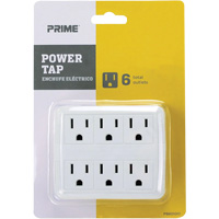 Prise d'alimentation, 6 Prise(s), 15 A, 1875 W, 125 V Les Fournitures Industrielles Méga