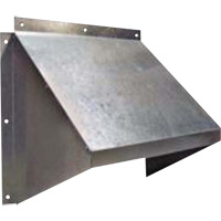 12" GH Galvanized Hood Les Fournitures Industrielles Méga