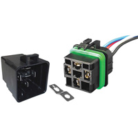 Paquet assorti de relais et de fil herm&eacute;tiques r&eacute;sistants aux intemp&eacute;ries, Mini disjoncteur, 30 A, 24 V Les Fournitures Industrielles Méga