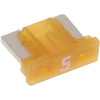 Fusible &agrave; lames pour automobiles LP de la s&eacute;rie MINI, Cartouche, 5 A, 58 V Les Fournitures Industrielles Méga