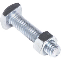 Boulon & &eacute;crou &agrave; t&ecirc;te carr&eacute;e Les Fournitures Industrielles Méga