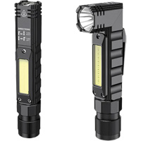 Multifunctional Work Light, LED, 500 Lumens, Rechargeable Batteries Les Fournitures Industrielles Méga