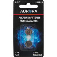 Piles alcalines LR44, 1,5 V Les Fournitures Industrielles Méga