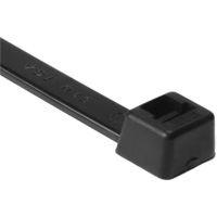 Attache-c&acirc;ble pour usage intense, Longueur 15", R&eacute;sistance &agrave; la traction 120 lb, Noir Les Fournitures Industrielles Méga