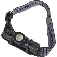 Lampe frontale magn&eacute;tique, DEL, 1100 lumens, 4.5 hres de fonctionnement, piles Rechargeable Les Fournitures Industrielles Méga