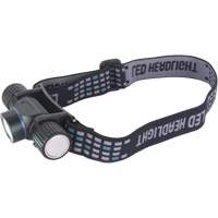 Lampe frontale magn&eacute;tique, DEL, 1100 lumens, 4.5 hres de fonctionnement, piles Rechargeable Les Fournitures Industrielles Méga