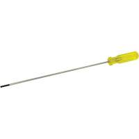 Electrician's Slotted Screwdriver, 3/16" Tip, Round, 15-1/2" L, Plastic Handle Les Fournitures Industrielles Méga