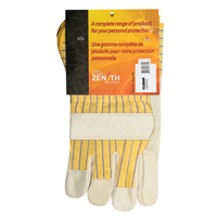 Fitters Patch Palm Gloves, Large, Grain Cowhide Palm, Cotton Inner Lining Les Fournitures Industrielles Méga
