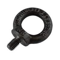 Eye Bolt, 1/8" Dia., 1/2" L, Uncoated Natural Finish, 300 lbs. (0.15 tons) Capacity Les Fournitures Industrielles Méga