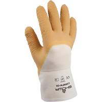 Gants pour usage g&eacute;n&eacute;ral L66NFW, 8/Petit, R&ecirc;vetement Latex de caoutchouc, Enveloppe en Coton Les Fournitures Industrielles Méga