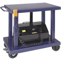 Hydraulic Lift Table, Steel, 24" W x 36" L, 2000 lbs. Capacity Les Fournitures Industrielles Méga